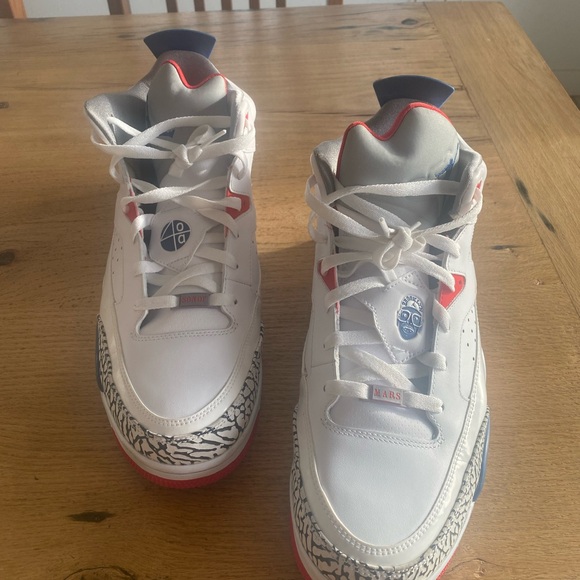 Nike Air Jordan Son of Mars True Blue Mid Top Sneakers Men’s NWOT - Picture 2 of 11